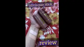 olivia pan stick foundation review#makeup