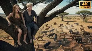 Couple Jungle Life | Living in the Wild Gone Wrong | Wild life | New movie | short film ai
