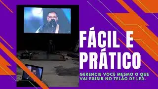 TEL&Atilde;O DE LED PARA IGREJAS