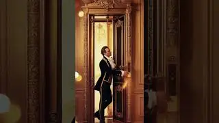 Alexander Miles: Elevator Door Genius! 🛗🚀 #shorts
