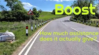How much assistance does a Boost conversion actually give? Real world hill climb test