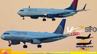 🔴LIVE San Francisco International Airport | SFO LIVE | SFO Plane Spotting