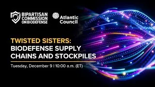 Twisted sisters: Biodefense supply chains and stockpiles