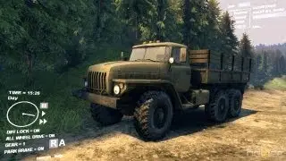 Spin Tires Dev Demo July 2013 - Ural Test Drive