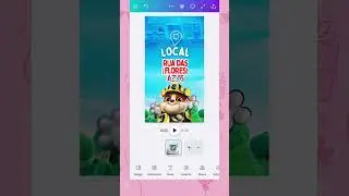 Como editar o Convite animado Patrulha Canina no CANVA