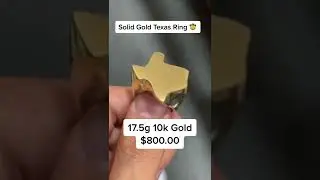 Solid Gold Texas Ring by Ijaz Jewelers | Best Jewelry Store in Texas