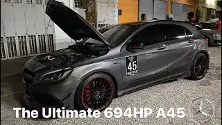GTR Killer !!! The Ultimate 694 BHP Merc AMG A45 OMG 😱