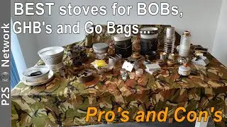 Prepper Stove options for Bug Out Bags | Get Home Bags and Go Bags | What works best and why