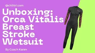 Unboxing the Orca Vitalis Breaststroke wetsuit | Swimming Wetsuit