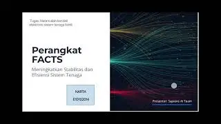 NARTA E1D122014 presentasi  Perangkat FACTS (Flexible AC Transmission systems) 
