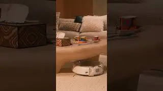 How DJI ROMO Cleans Corners and Desk Legs