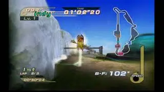 Sonic Riders - Splash Canyon (Super Sonic)
