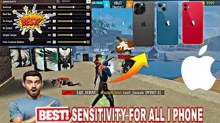 Best Sensitivity for all i phone users 😱// i phone best sensitivity 😱