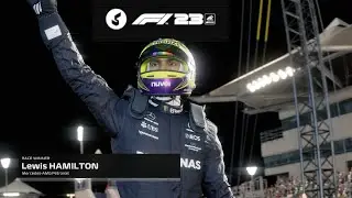 F1 23 - Abu Dhabi Grand Prix PODIUM Trophy Presentation (PS5)