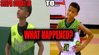 WHAT HAPPENED TO STEPH CURRY JR ?!