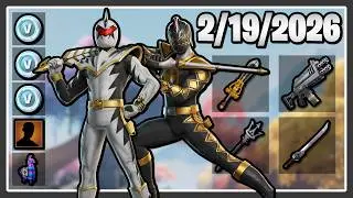 STW скоро станет бесплатной игрой? 150 V-баксов, *новые* скины Динозавров из Power Rangers.