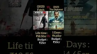 The Diplomat Vs Fateh Box office collection #fateh #sonusood #johnabraham #shorts