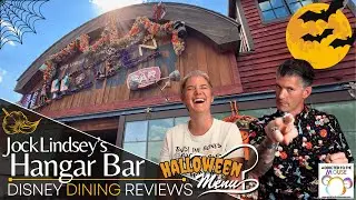 We Tried Disney's Spooky Halloween Snacks at Jock Lindsey's! | Disney Dining Review