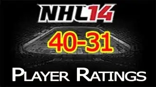 NHL 14 Player Ratings: Top 50 Players | 40-31