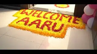 Welcome baby princess AARU 💕| Cinematic video  | October 2024