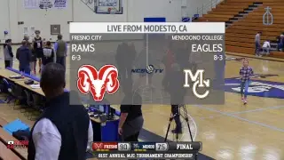 Fresno City vs Mendocino College Men's Basketball LIVE 12/8/18