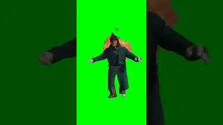 IShowSpeed is on Fire Meme Green Screen