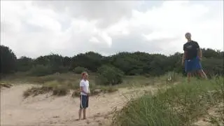 Mini frisbee backflip catch - JFF Freeruning
