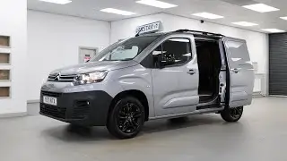 Citroen Berlingo 1.5 Driver Pro Edition Metallic Grey 5 Door Panel Van - YB71 NTX - VanStar