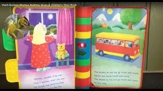 Vtech Nursery Rhymes Bedtime Musical Children's Story Book