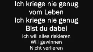 Christina Stürmer - Nie Genug (Lyrics & English Translation)