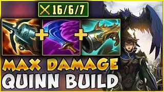 *NEW BUILD* I Started Playing Full Damage Quinn And Then This Happened...