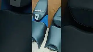 Suzuki gixxer monoton bike seat modify single to double #automobile #suzukiscooters