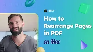 How to Rearrange Pages in PDF on Mac | UPDF
