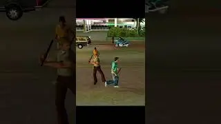 Полицейский против каратистки 😂😂. #gta #gta6 #gtavicecity #ps2