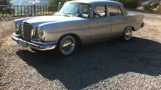 W111 220s mercedes heckflosse fintail