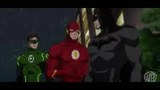 Flash Meets Batman For The First Time
