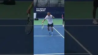 Andrey Rublev Backhand volley