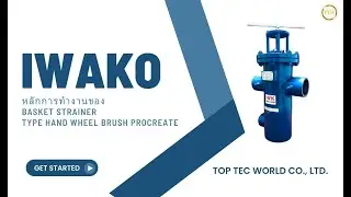 Basket Strainer Type Hand Wheel Brush 