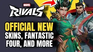 NEW MCU LEAKED SKINS and a LOOK AT THE FANTASTIC FOUR | Marvel Rivals NEWS and Leaks (NEW MCU SKINS)