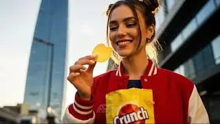 Crunch Chips AI Promo Ad | Veo 3 Practice Advertisement