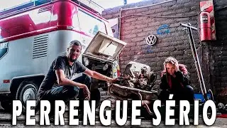 Argentina Ep 27 - Agora o perrengue foi maior, baixamos o motor da kombi duas vezes em dois dias.