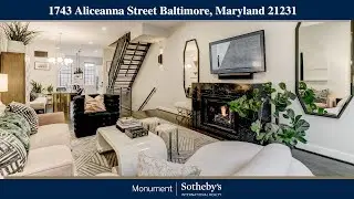 1743 Aliceanna Street Baltimore, Maryland 21231 I Fells Point Townhouse