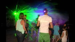 Hotel Lara Beach Terrace Party  Laser Show 2011