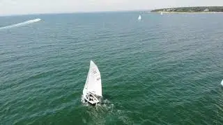Megansett Fleet Cape Cod Knockabout Race 1 First Leg 7-14-2019