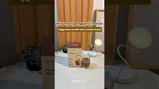 Minuman diet rendah kalori, tinggi protein. Wajib nyetok biar kalo ngemil, ga naik BB 🥰 #diet