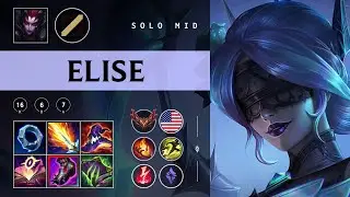 Elise Mid vs Briar - NA Grandmaster Patch 25.24