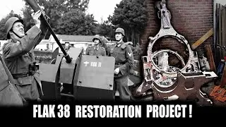 German Flak 38 - Восстановление и пожертвование, часть 1
