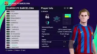(PS4) PES 2021: Classic Barcelona