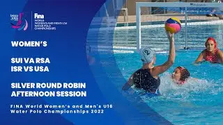 Day 6 Silver Round Robin | Afternoon Session | Women's U16 Water Polo Championships 2022