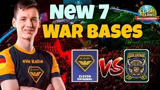 New Top 7 Th13 War Base With Link | Eleven Original vs Golden X Bases | Clash Of Clans
